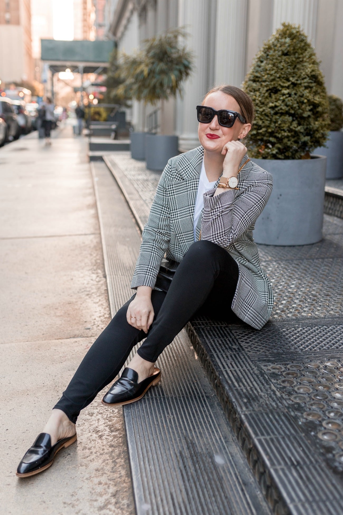 Blazer + Ponte Pants I wit & whimsy