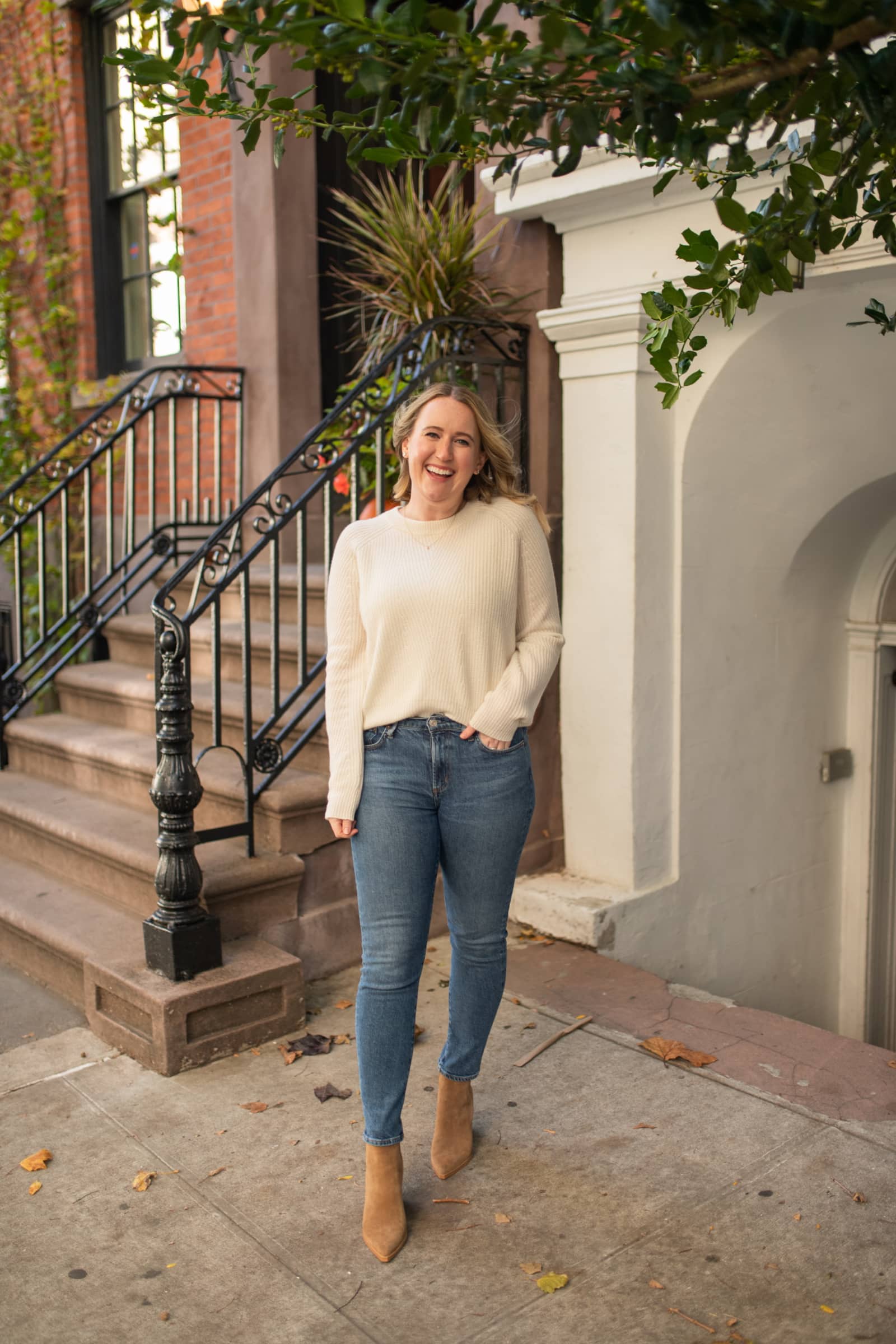 Cozy, Ribbed Cashmere Sweater I wit & whimsy
